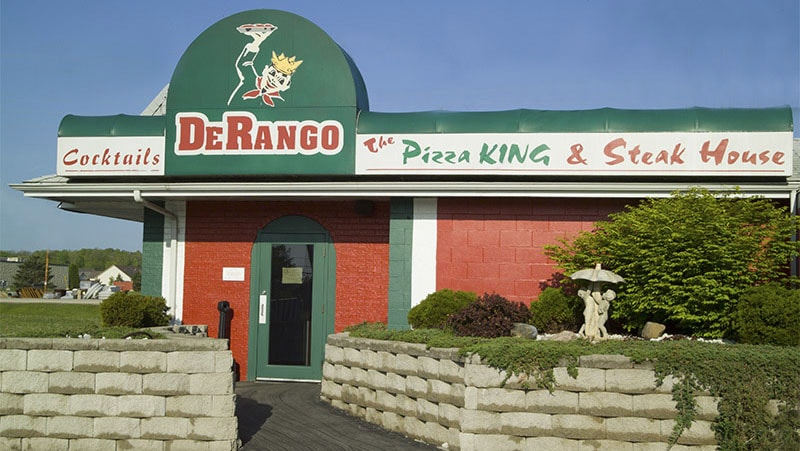 DeRango - The Pizza King and Steakhouse DeRango - The Pizza King and Steakhouse Building
